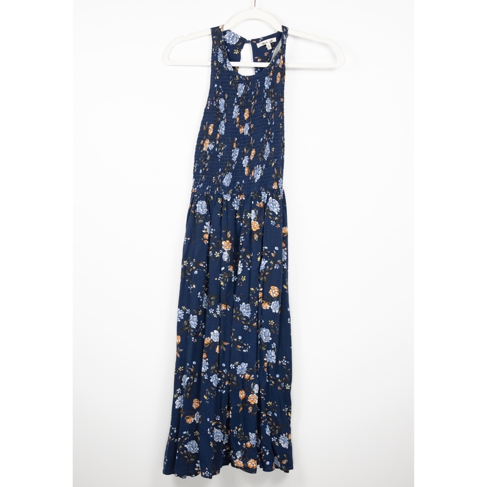 Bleuh Ciel halter-style floral sundress